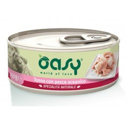 Oasy Wet Dog Tonno con Pesce Oceanico Lattina 150 gr