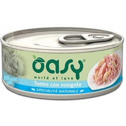 Oasy Wet Cat Specialità al Naturale Tonno con Vongole 150 gr