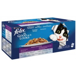 Felix Le Ghiottonerie multipack 44 Bustine da 85 gr Umido per Gatto