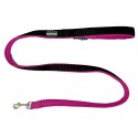 Hiking Guinzaglio Reflective Fucsia Nylon per Cani 2x120cm