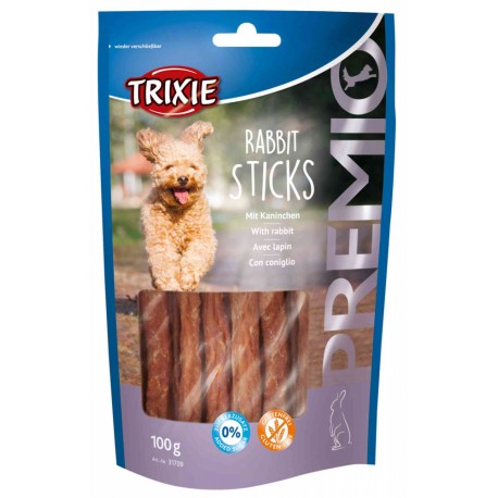 Trixie Snack Bastoncini Coniglio Rabbit Sticks 100 g per Cane 31709