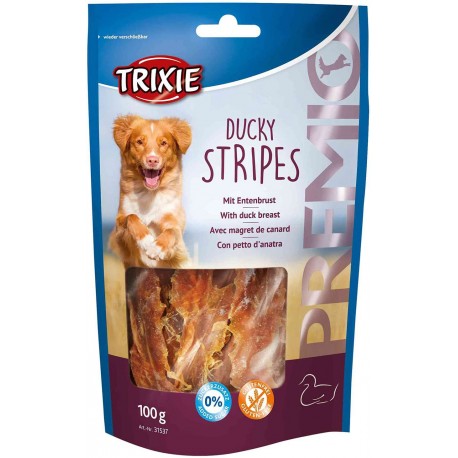 Trixie Snack Filetti d'anatra Ducky Stripes 100 g per Cane 31537