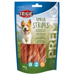 Trixie Snack Filetti di Pollo Omega Stripes 100 g per Cane 31536