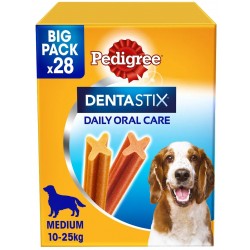 Pedigree DentaStix Multipack Medium 28 bastoncini