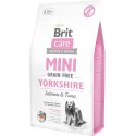 Brit Care Dog Mini Grain Free Yorkshire con Salmone e Tonno 2Kg